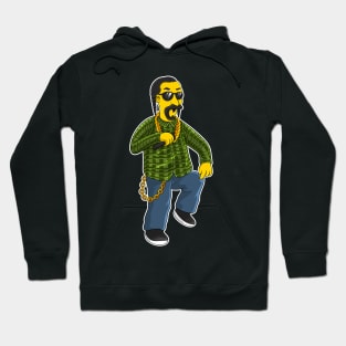 Simpsonize Snoop Ilustration Hoodie